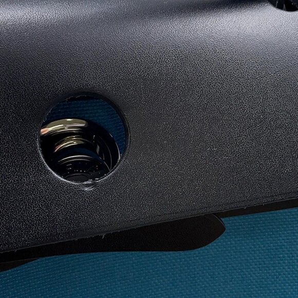 HERMES Herbag zip Size PM Toile Military/Vache Hunter Leather Black/Blue - Picture 7 of 15